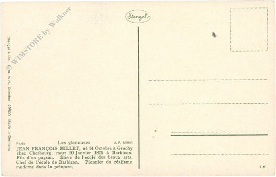 millet, jean francois: les glaneuses
