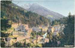 bad gastein, ortsansicht