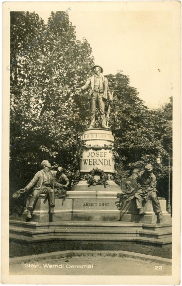 steyr, werndl denkmal steyr, werndl denkmal