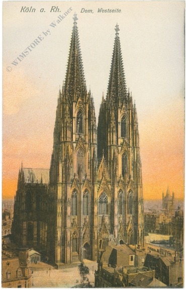 köln, dom, westseite
