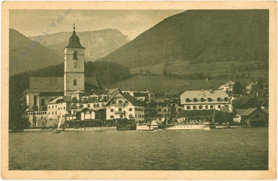 st. wolfgang, ortsansicht