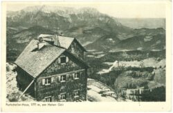 kuchl, purtscheller haus am hohen göll