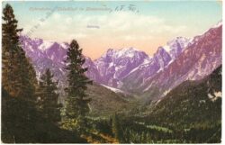 hinterstoder, pyhrnbahn, talschluss in hinterstoder