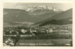 ternitz, mit schneeberg