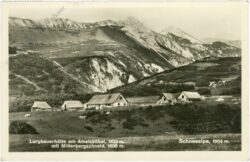 altenberg an der rax, lurgbauerhütte am ameisbühel mit mitterbergschneid, schneeberg