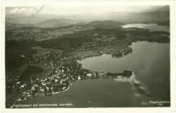 pörtschach, fliegeraufnahme