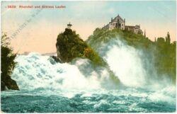 laufen, rheinfall und schloss laufen
