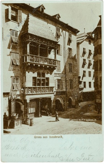 innsbruck, gruss aus, goldenes dachl