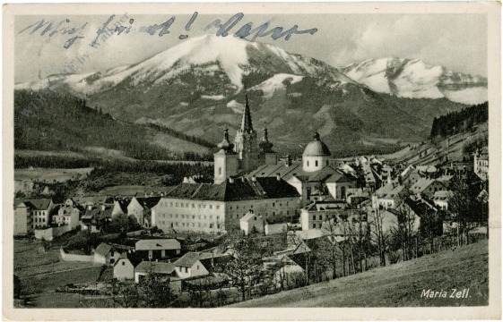 mariazell, ortsansicht