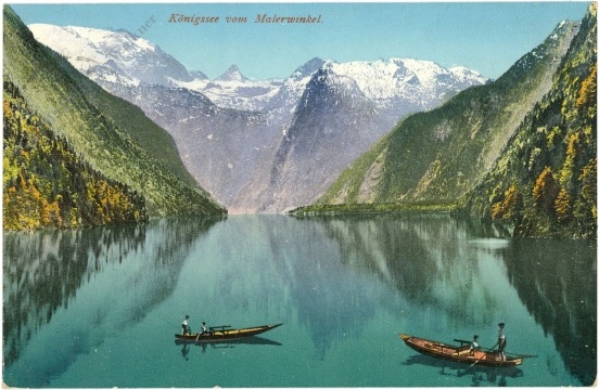 königsee, vom malerwinkel