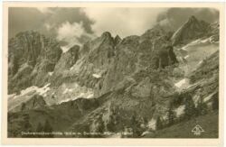 dachstein, dachsteinsüdwandhütte und dirndl