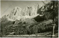 ramsau, austriahütte am brandriedl, dachstein