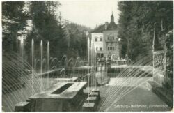 salzburg, hellbrunn, fürstentisch