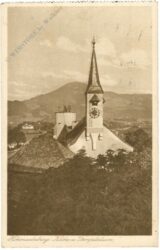salzburg, festung hohensalzburg, kirche und trompeterturm