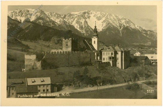 puchberg am schneeberg, ansicht puchberg am schneeberg, ansicht