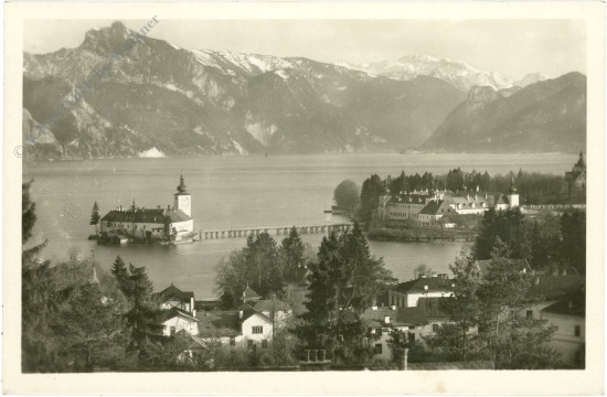 gmunden, mit schloss orth