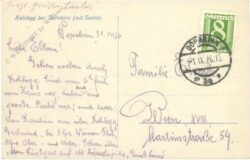 dornbirn, kehlegg mit säntis