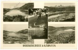 ossiachersee, multiansicht