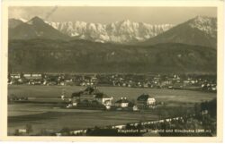 klagenfurt, mit koschutta und flugfeld
