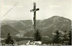 mariazell, blick von der bürgeralpe