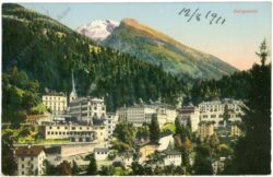 bad gastein, ortsansicht