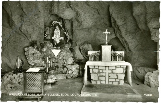 maria ellend, lourdesgrotte