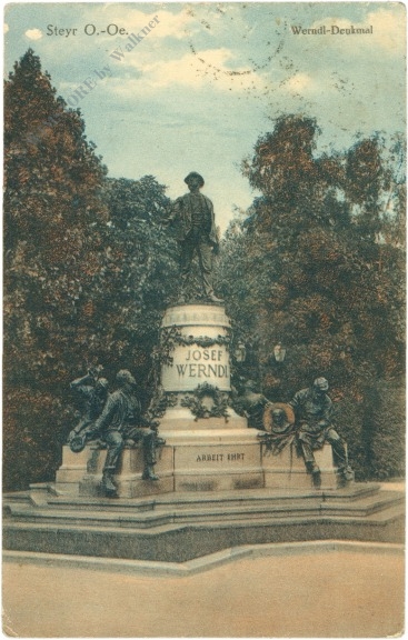 steyr, werndl denkmal steyr, werndl denkmal