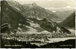 bludenz, gegen arlberg