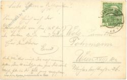 innsbruck, innpromenade mit pension kayser, schloss weiherburg und mariabrunn