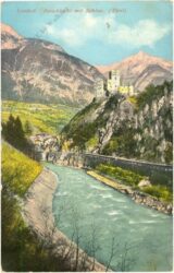 landeck, innschlucht mit schloss