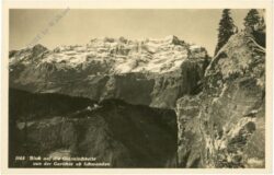 schwanden, blick auf die glärnischkette von der garichte