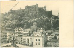 salzburg, festung vom kapitelplatz