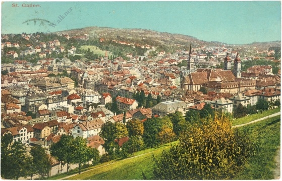 st. gallen, ansicht