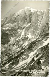 hochschwab, gipfel und südwand vom graf meransteig