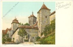 rothenburg ob tauber, kobolzellerthor