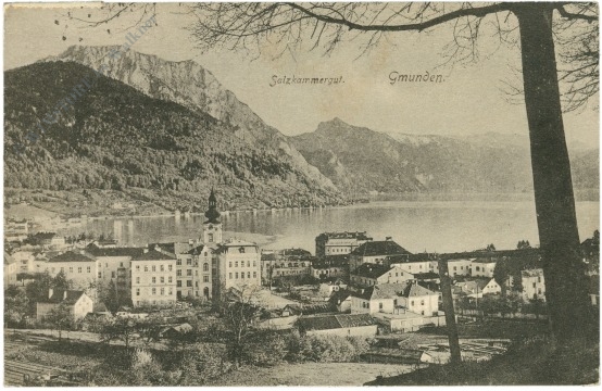 gmunden, ortsansicht
