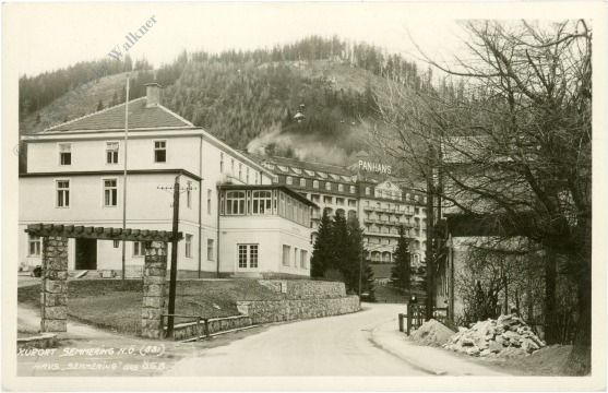 semmering, haus semmering des Öga