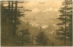 mariazell, ortsansicht