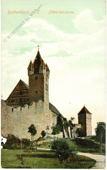 rothenburg o. tauber, stöberleinsturm rothenburg o. tauber, stöberleinsturm