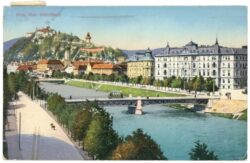graz, mur, schlossberg