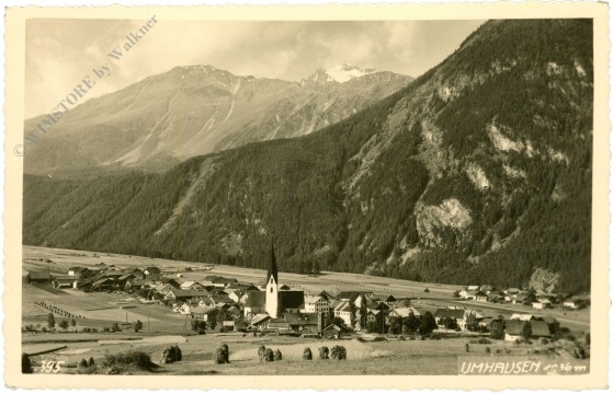 umhausen, ortsansicht