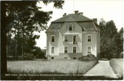 bad hall, kurhaus der krankenversicherungsanstalt d. bundesangestellten