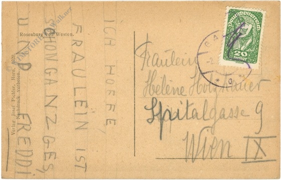 rosenburg am kamp, von westen