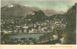 salzburg, vom kapuzinerberg