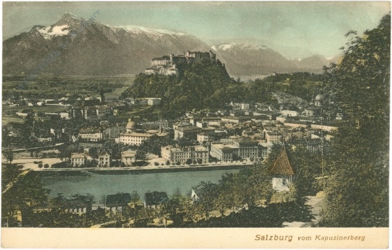 salzburg, vom kapuzinerberg salzburg, vom kapuzinerberg