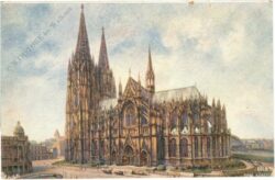 köln, dom, südseite