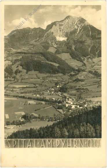 spital am pyhrn, ortsansicht spital am pyhrn, ortsansicht