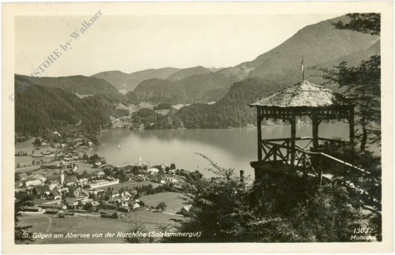 st. gilgen am abersee, von der norahöhe