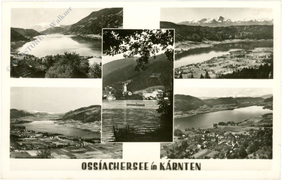 ossiach, ossiachersee multiansicht ossiach, ossiachersee multiansicht