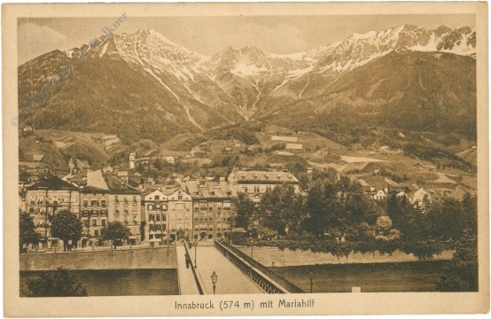 innsbruck, mit mariahilf